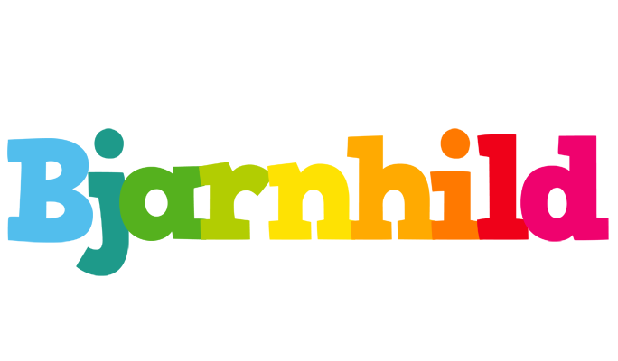 Bjarnhild rainbows logo