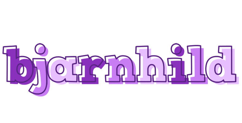 Bjarnhild sensual logo