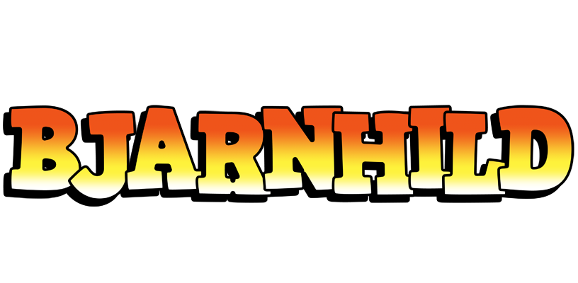 Bjarnhild sunset logo