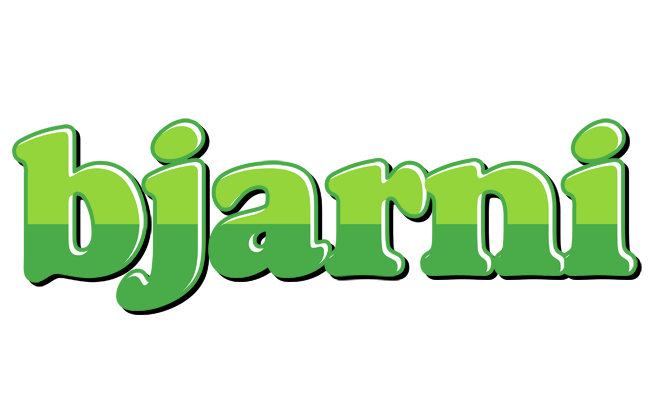 Bjarni apple logo