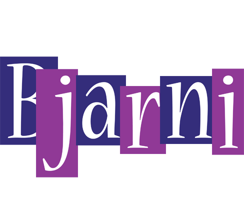 Bjarni autumn logo