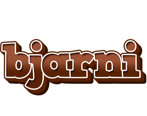 Bjarni brownie logo