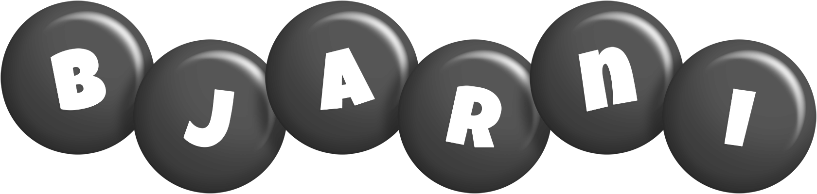 Bjarni candy-black logo