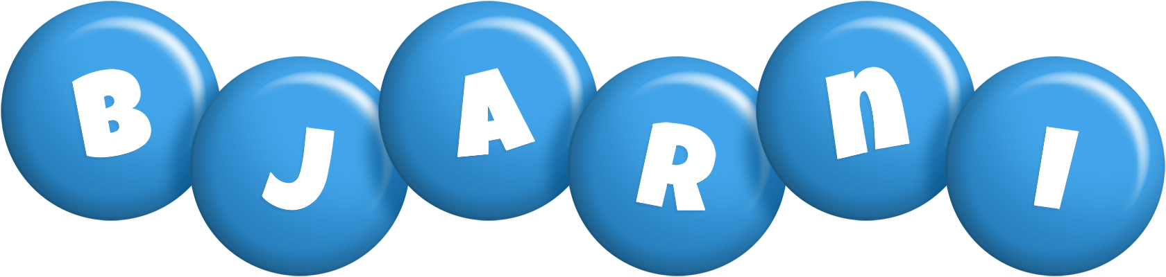 Bjarni candy-blue logo