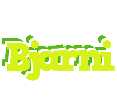 Bjarni citrus logo