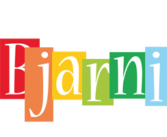 Bjarni colors logo