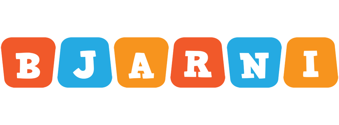 Bjarni comics logo