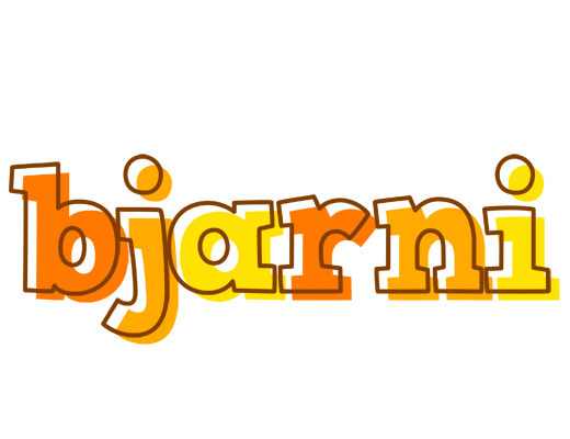 Bjarni desert logo