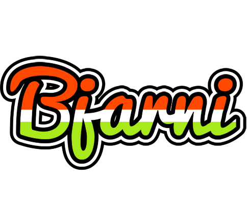 Bjarni exotic logo