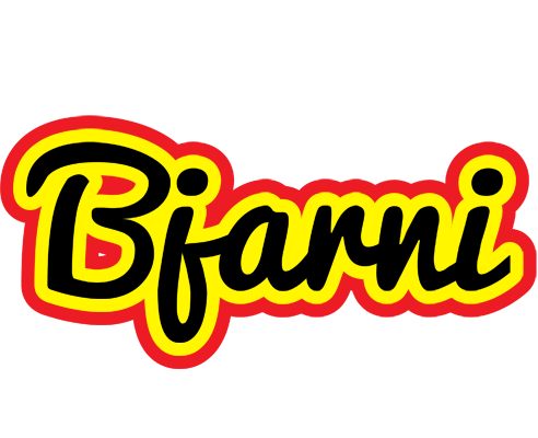 Bjarni flaming logo