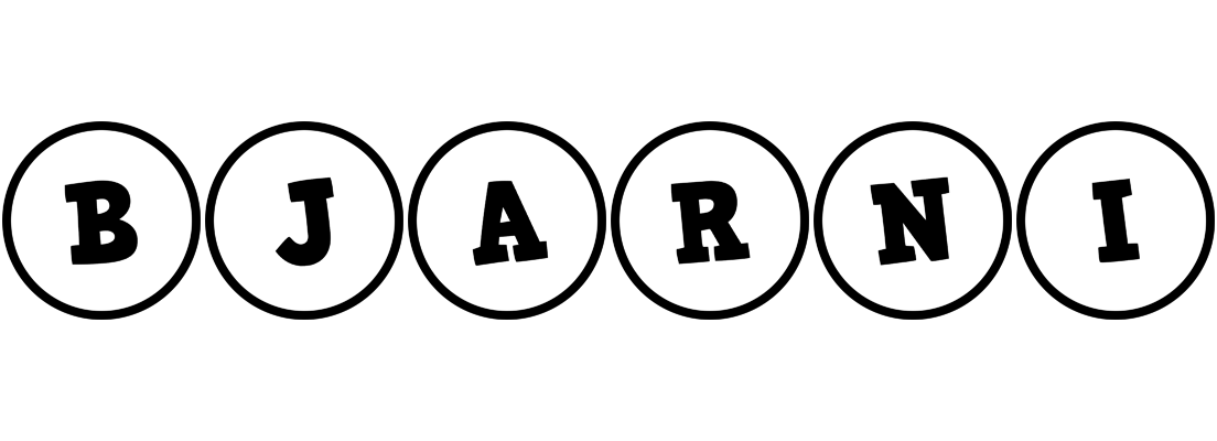 Bjarni handy logo