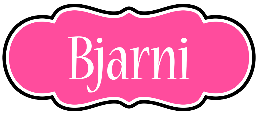 Bjarni invitation logo