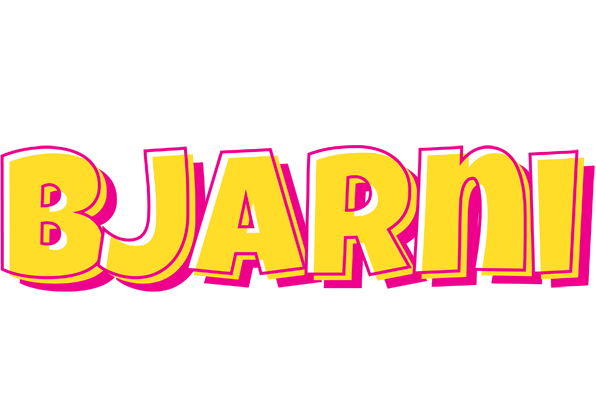 Bjarni kaboom logo