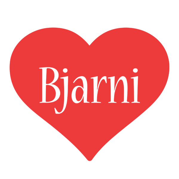 Bjarni love logo