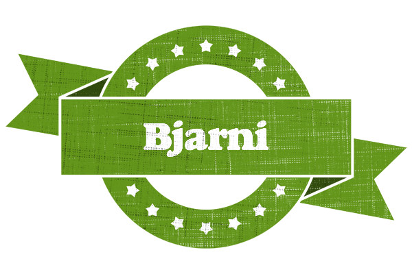 Bjarni natural logo