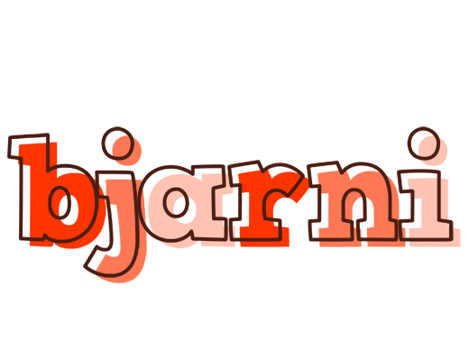 Bjarni paint logo