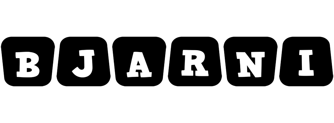 Bjarni racing logo