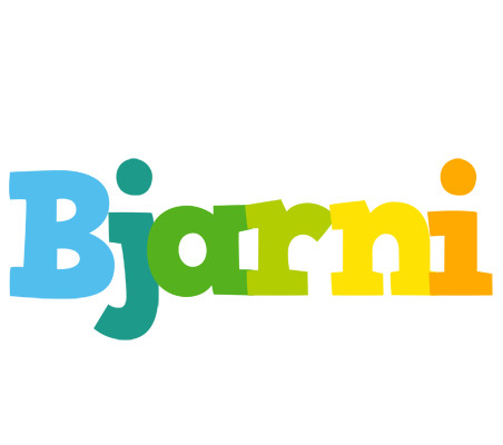 Bjarni rainbows logo