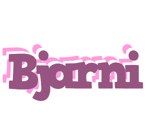 Bjarni relaxing logo