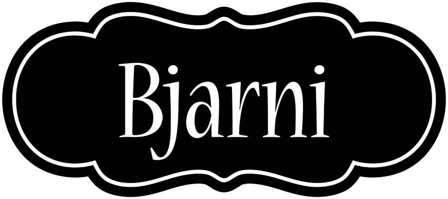 Bjarni welcome logo
