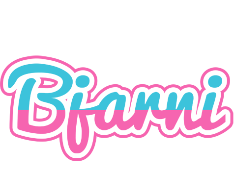 Bjarni woman logo
