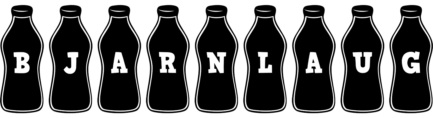 Bjarnlaug bottle logo