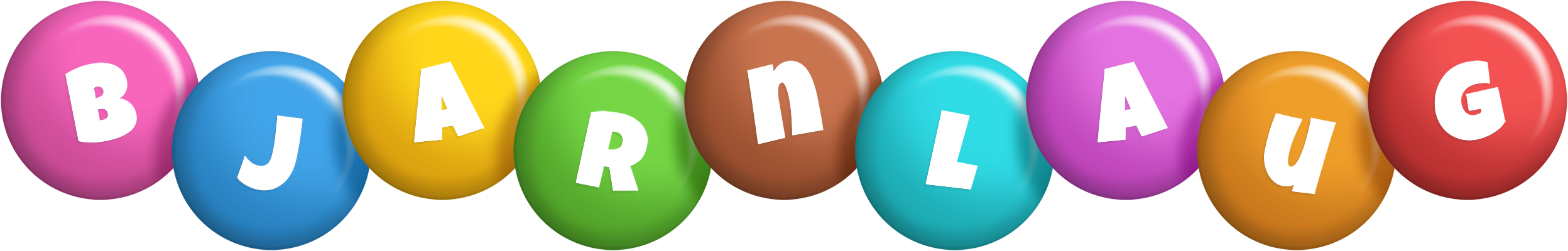Bjarnlaug candy logo