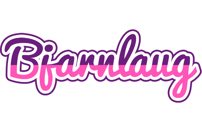 Bjarnlaug cheerful logo