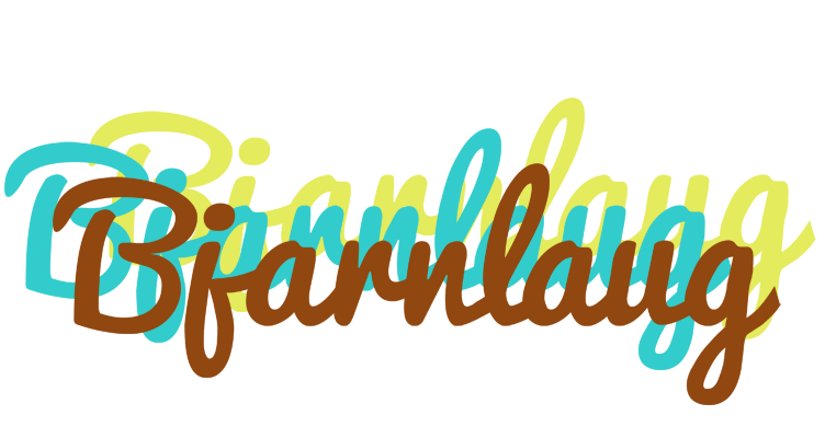 Bjarnlaug cupcake logo