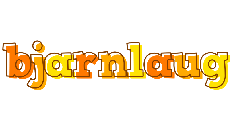 Bjarnlaug desert logo