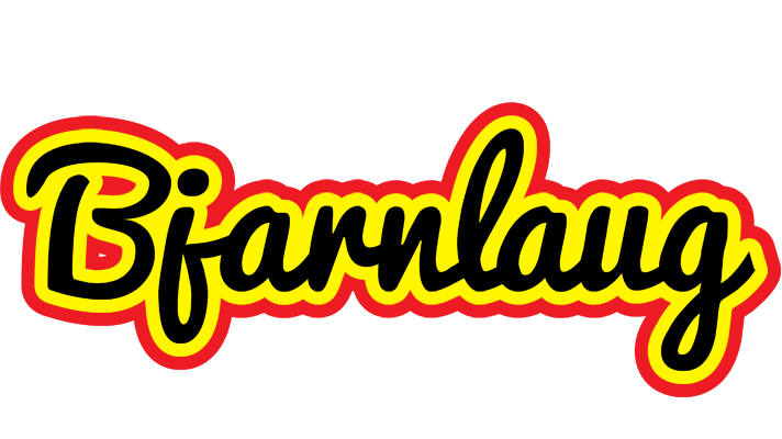 Bjarnlaug flaming logo