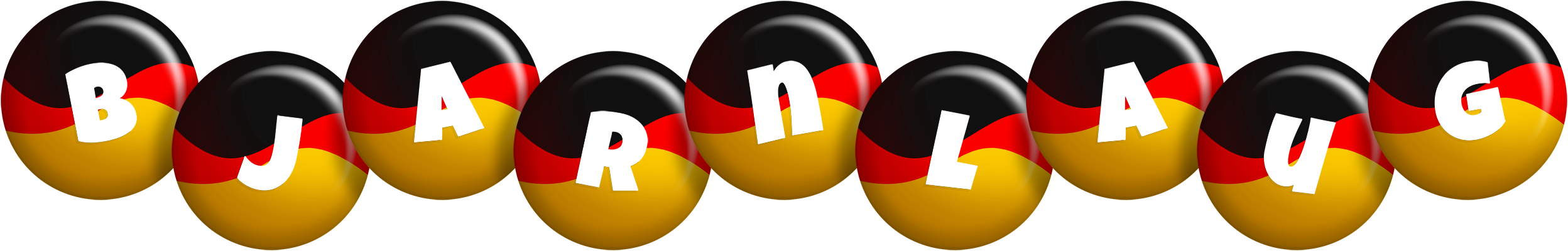 Bjarnlaug german logo