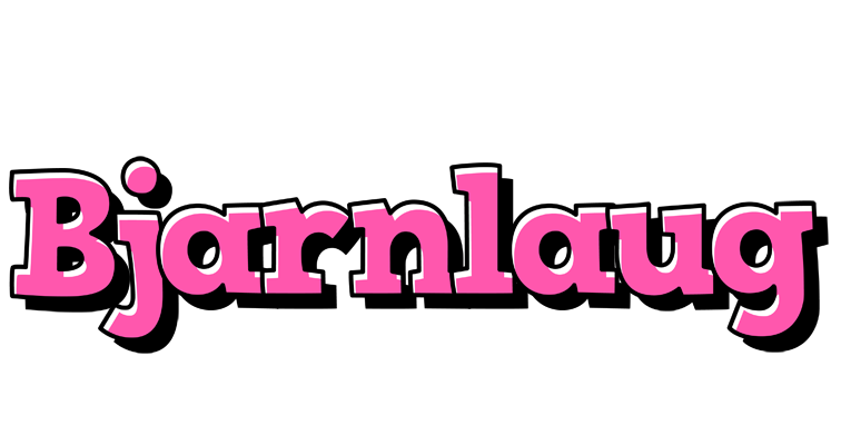 Bjarnlaug girlish logo