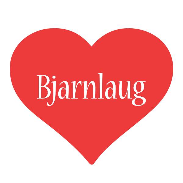 Bjarnlaug love logo