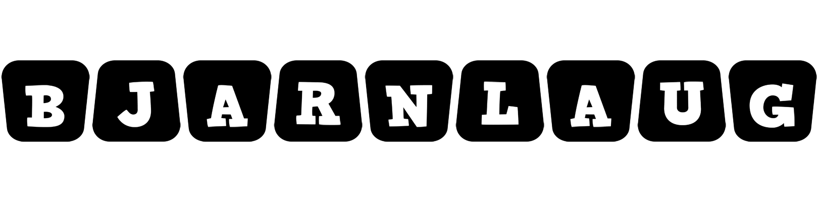 Bjarnlaug racing logo