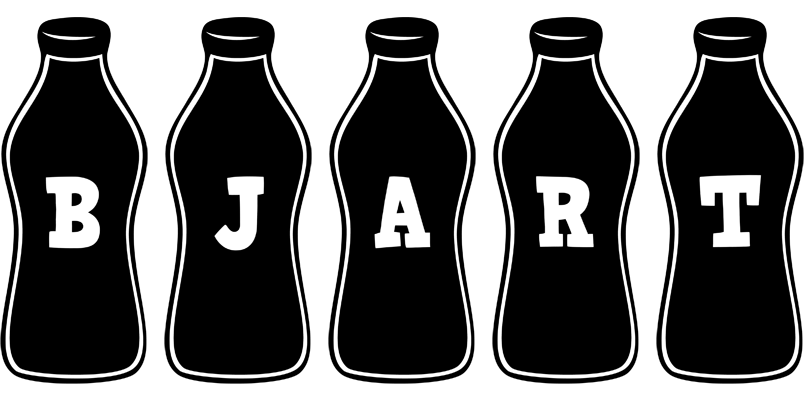 Bjart bottle logo
