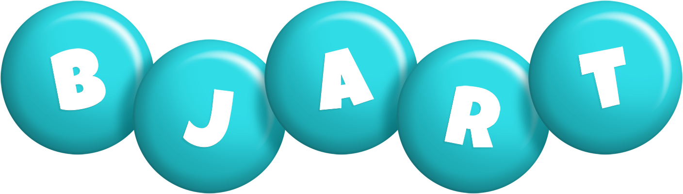 Bjart candy-azur logo