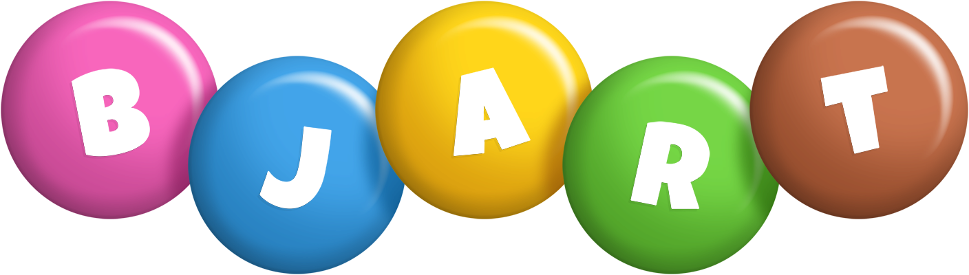 Bjart candy logo