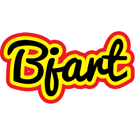 Bjart flaming logo