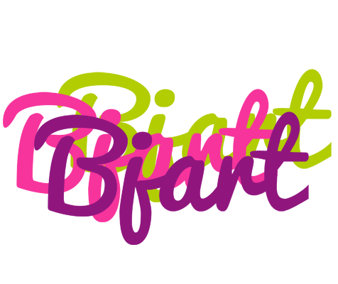 Bjart flowers logo