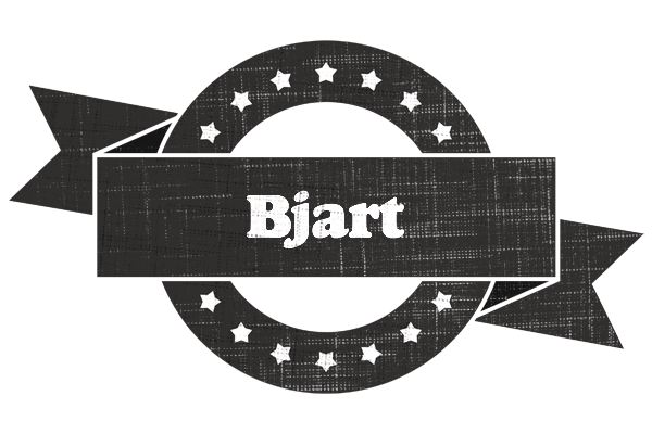 Bjart grunge logo