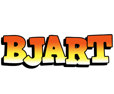 Bjart sunset logo