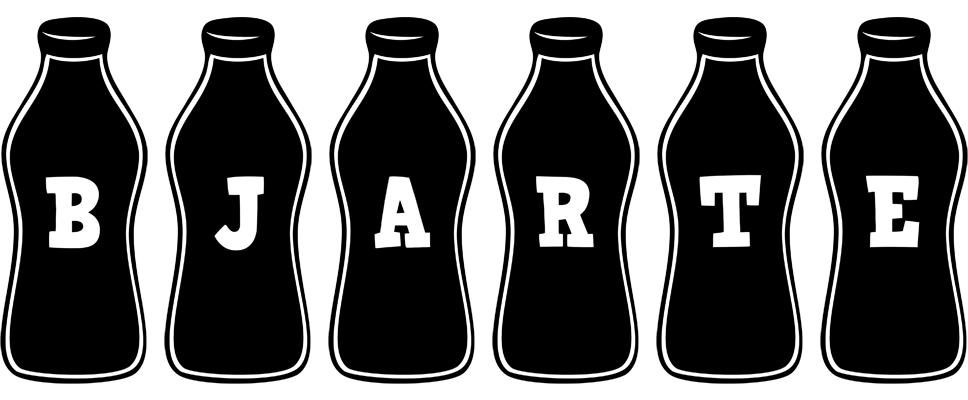 Bjarte bottle logo