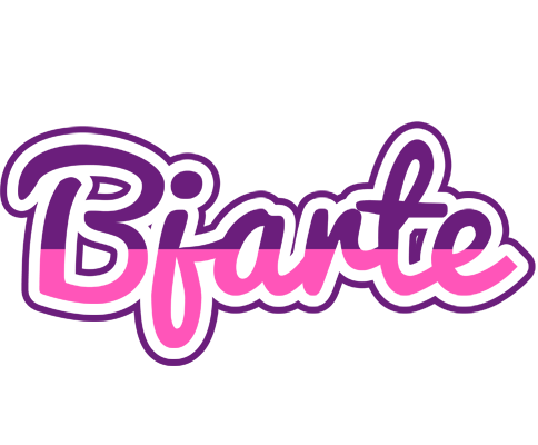 Bjarte cheerful logo