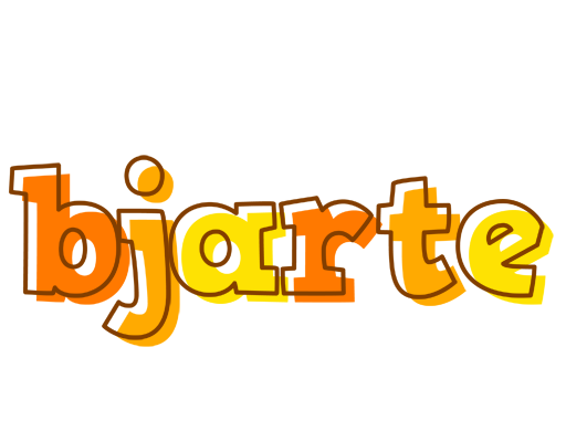 Bjarte desert logo