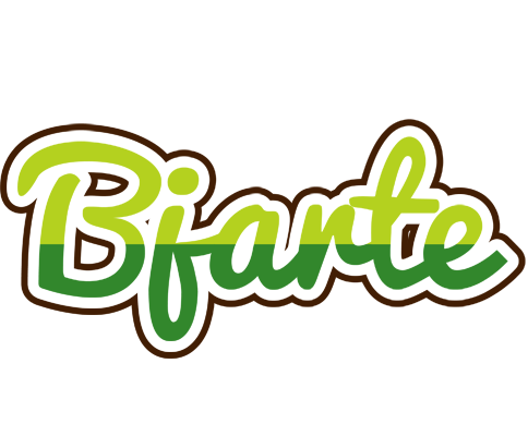 Bjarte golfing logo