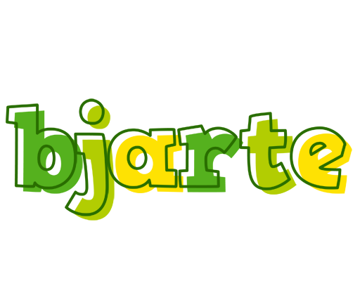 Bjarte juice logo