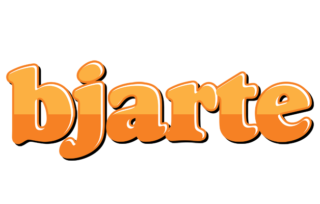 Bjarte orange logo