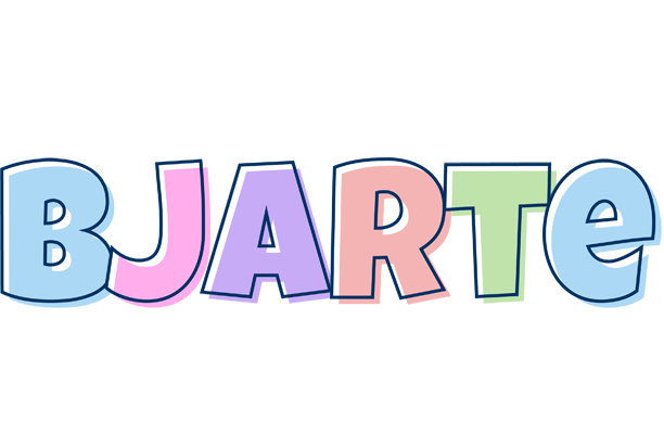 Bjarte pastel logo