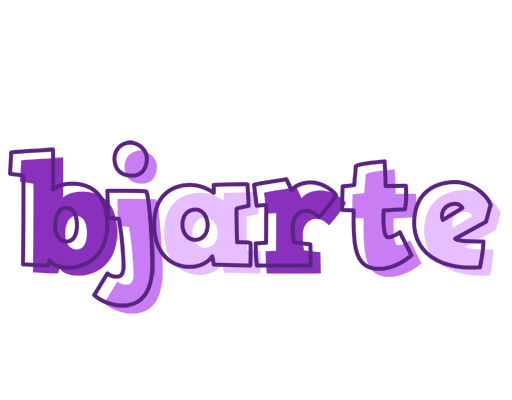 Bjarte sensual logo